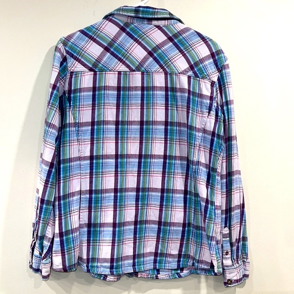 🔥Carhartt Colorful Plaid Button-Up Shirt🔥 - Picture 2 of 6